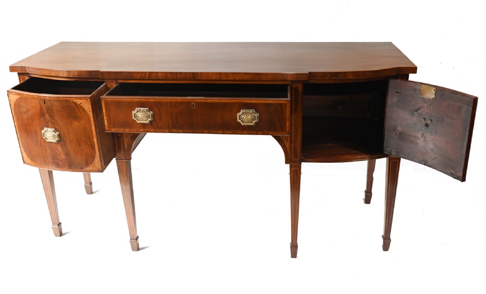 Antique Georgian Sideboard Mahogany Server 1800 View VIII