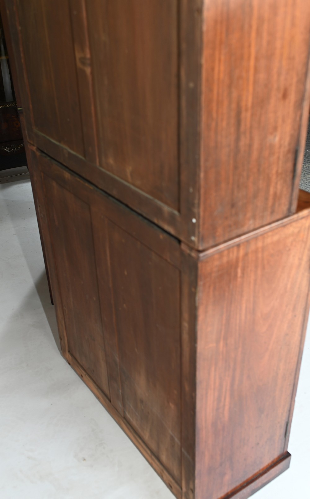 Pair Regency Library Bookcases Display Cabinets 1820 View XII