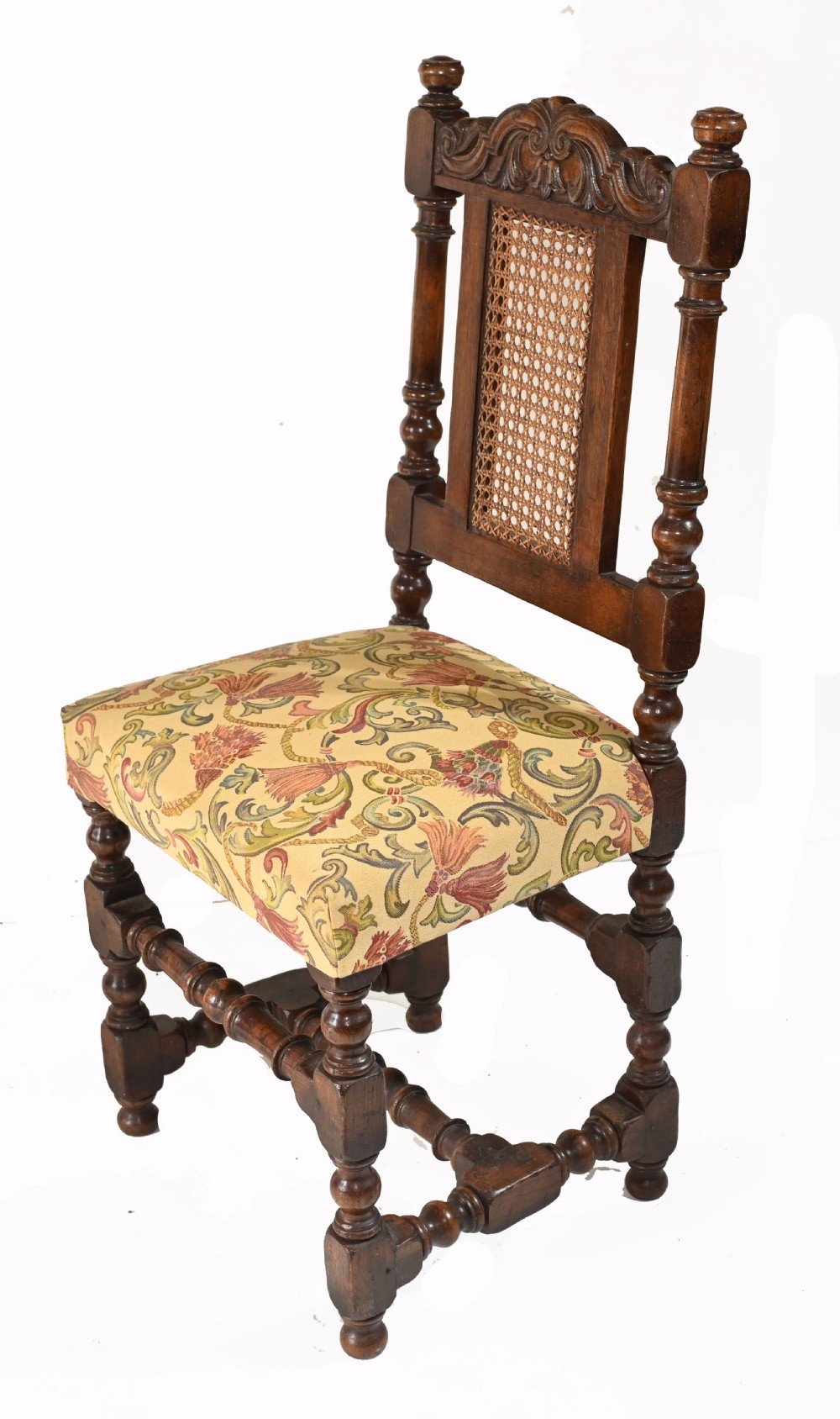 Set 8 Oak Dining Chairs Barley Twist Farmhouse Diners View VI