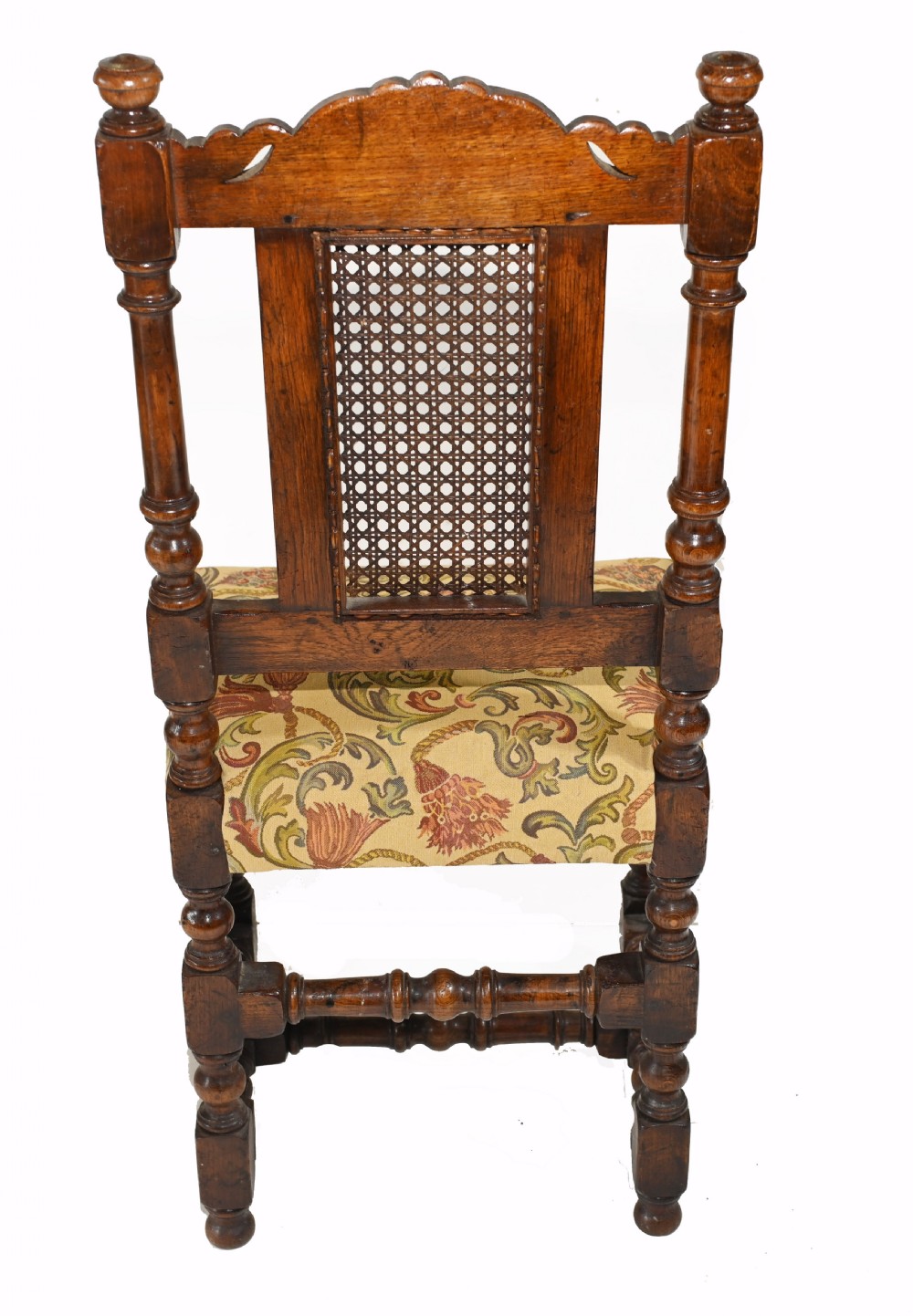 Set 8 Oak Dining Chairs Barley Twist Farmhouse Diners View XII