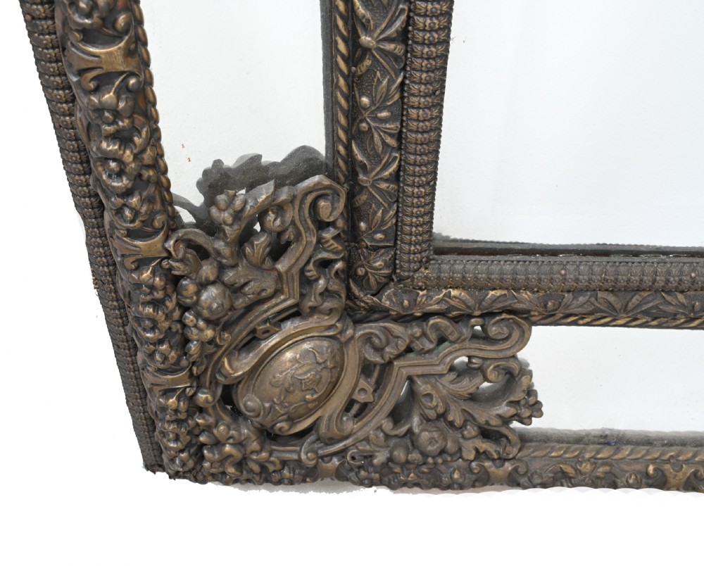 French Cushion Mirror Antique Pier 1840 View VIII
