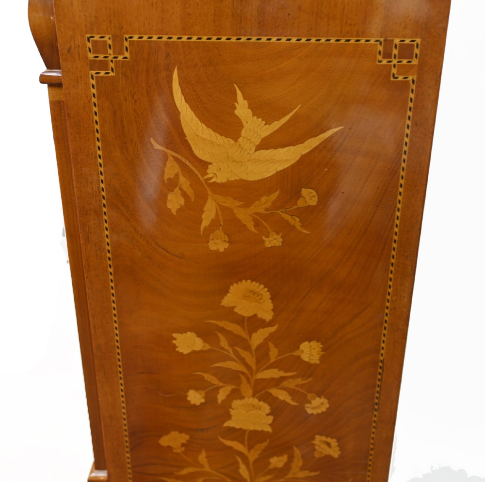 Dutch Marquetry Escritoire Desk 1890 Inlay View XV