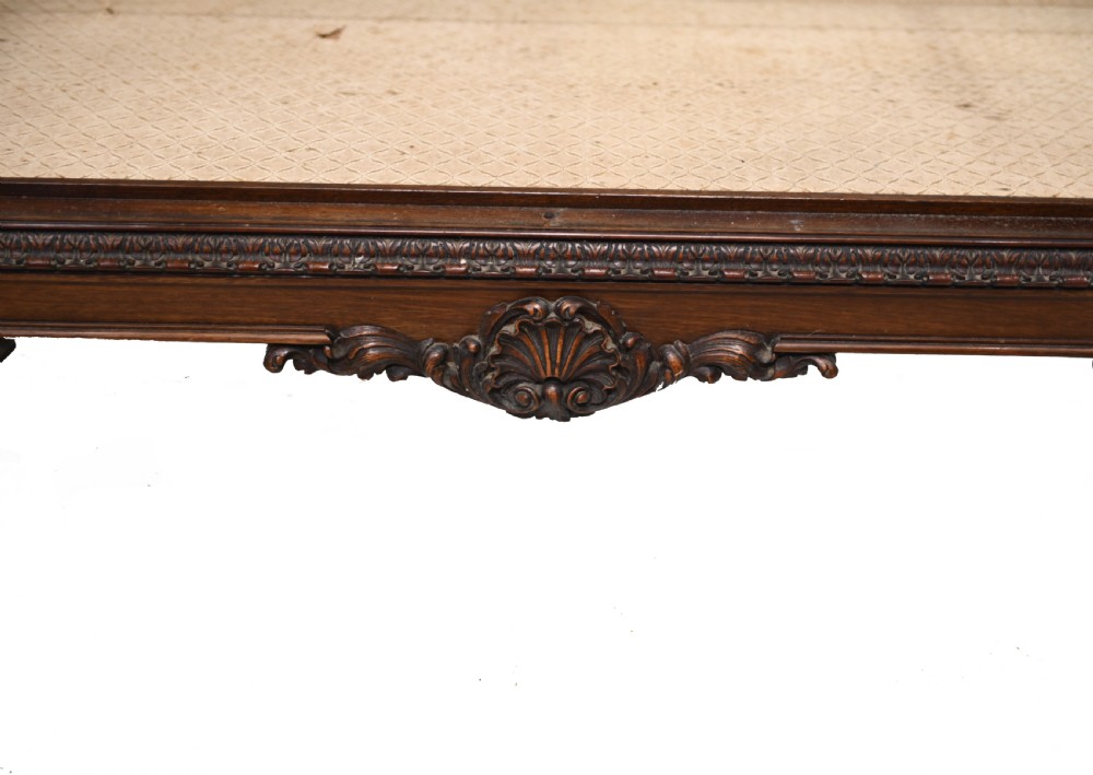 Antique Chippendale China Cabinet Mahogany Antique 1910 View X
