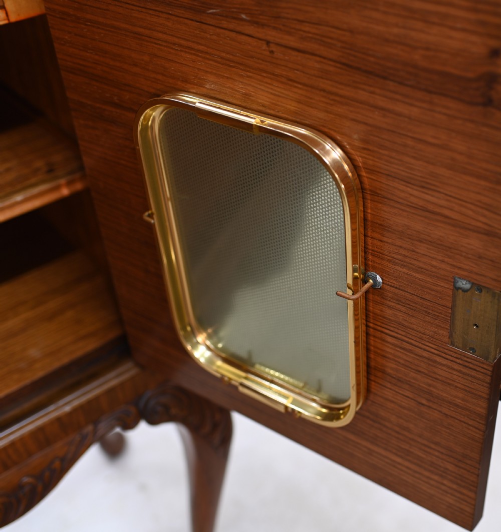 Epstein Cocktail Cabinet Walnut Drinks Deco 1930 View VII