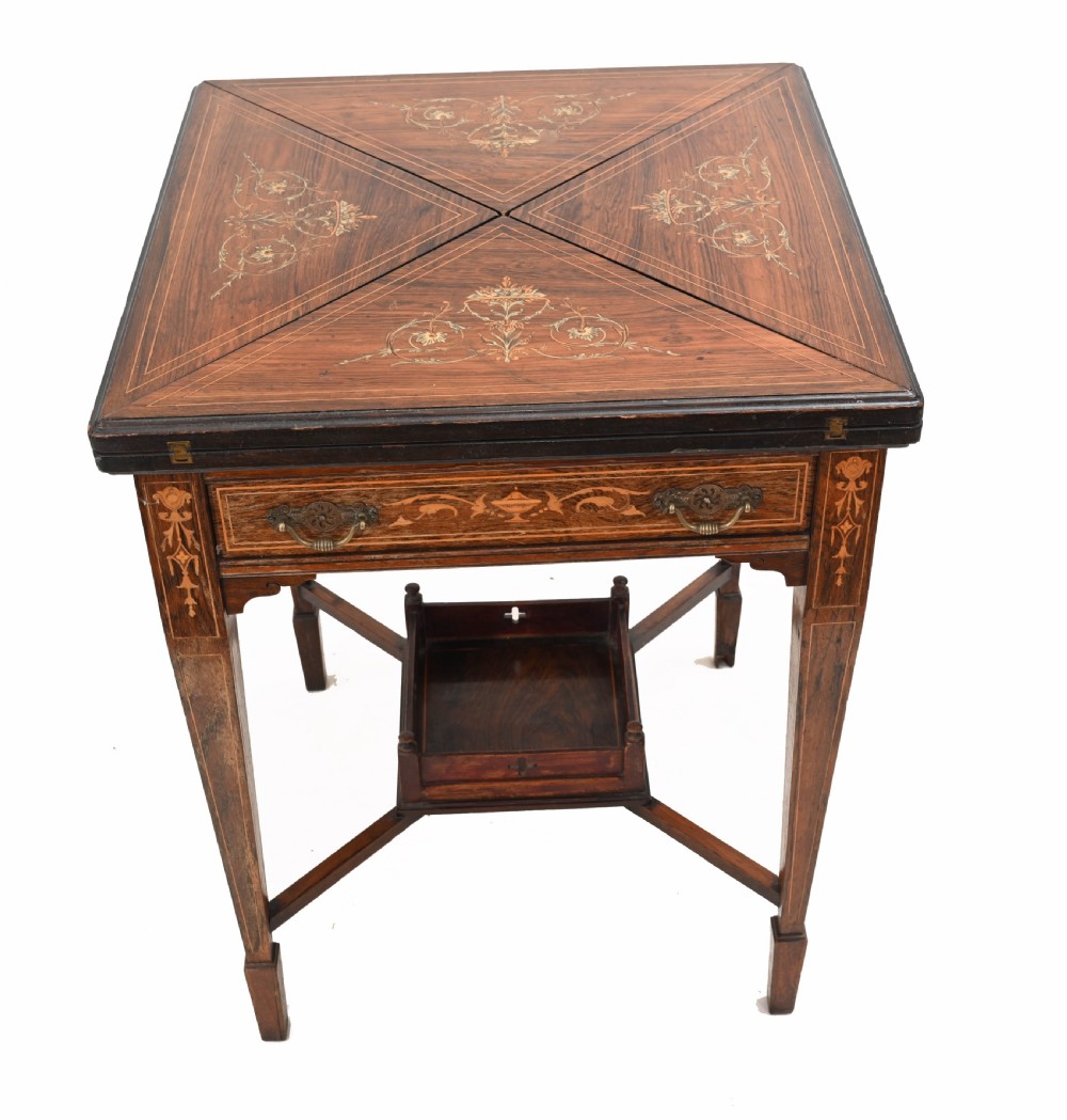 Edwardian Games Table Envelope Tables 1910 View II