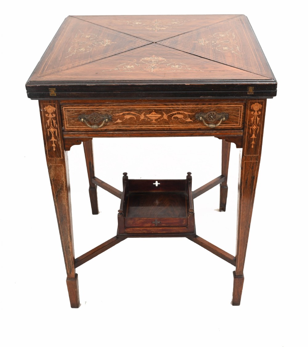 Edwardian Games Table Envelope Tables 1910 View V