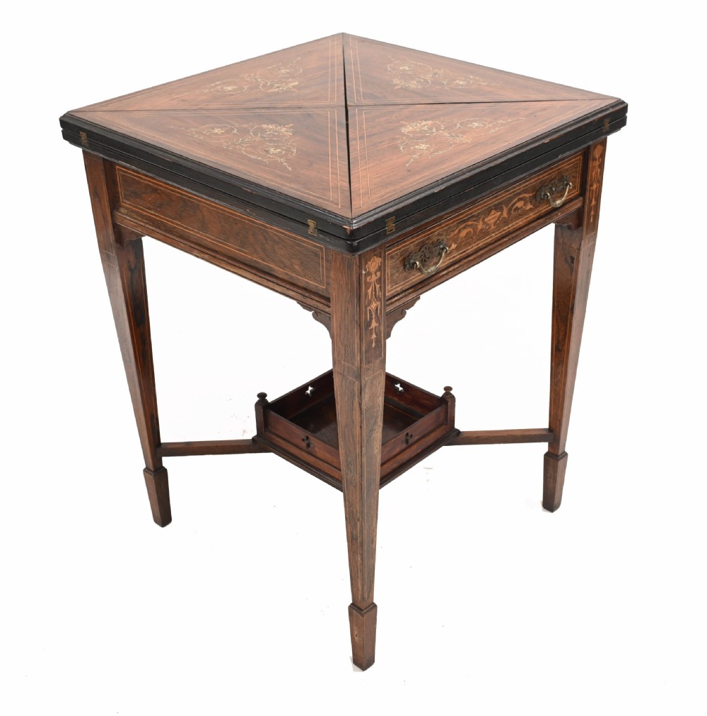 Edwardian Games Table Envelope Tables 1910 View VII