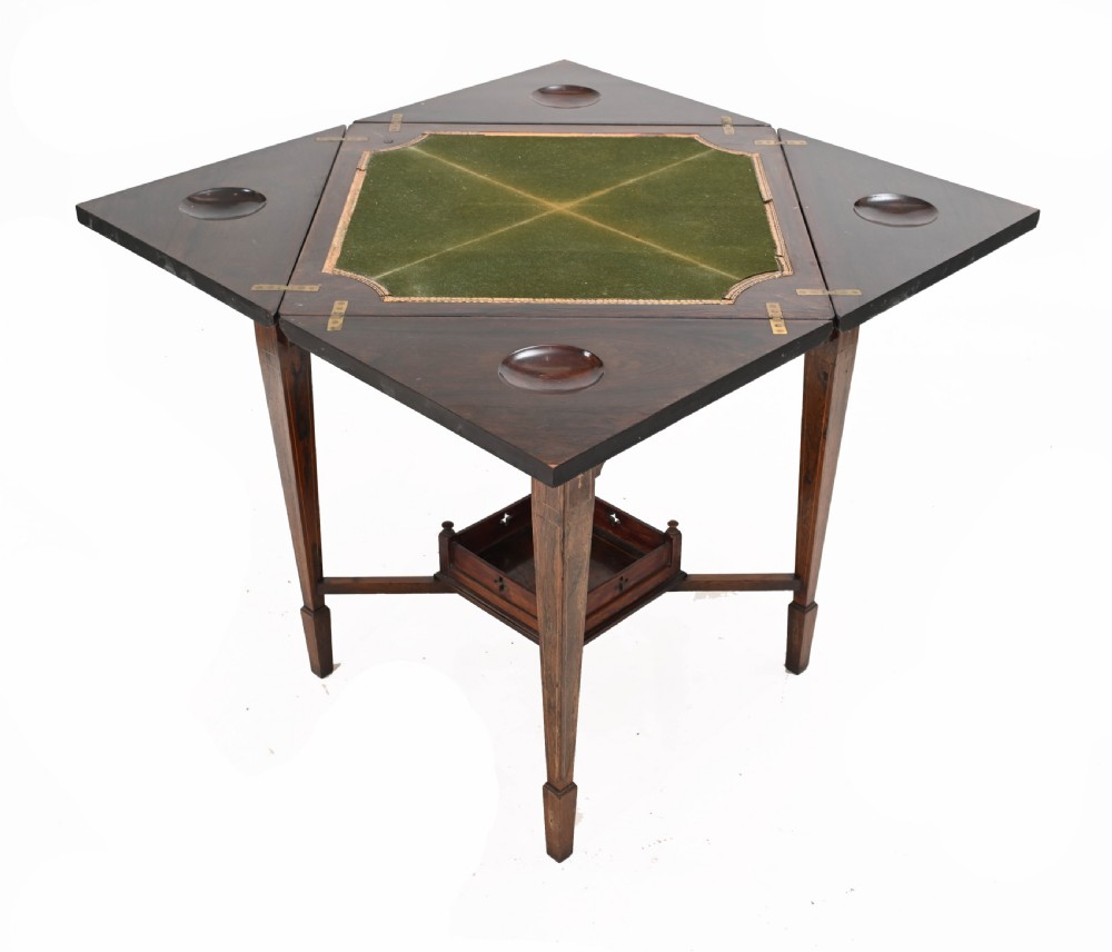 Edwardian Games Table Envelope Tables 1910 View IX