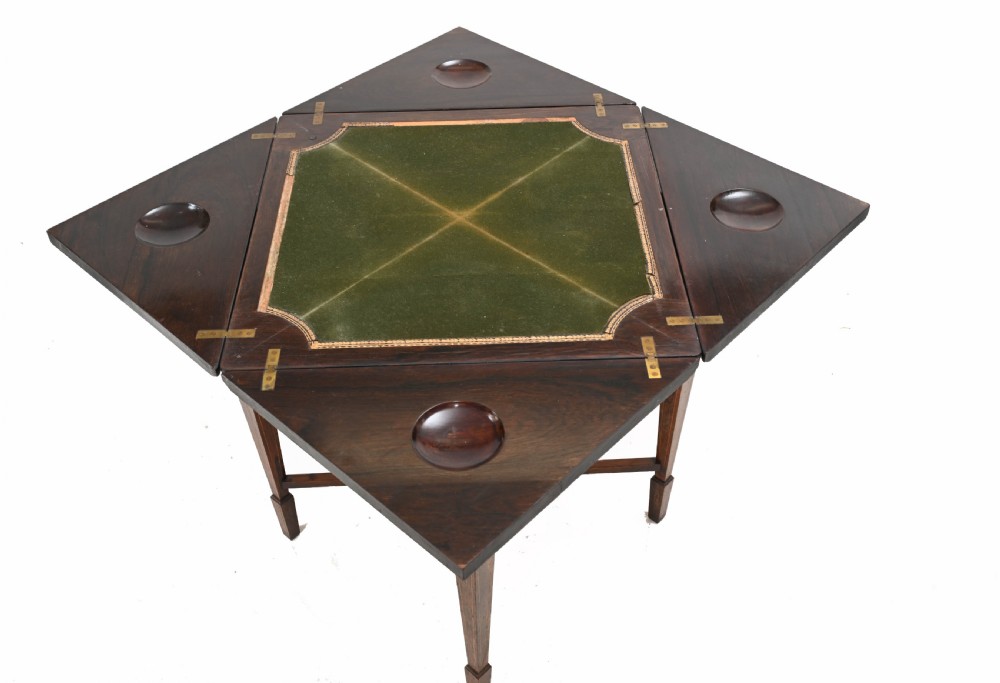 Edwardian Games Table Envelope Tables 1910 View X