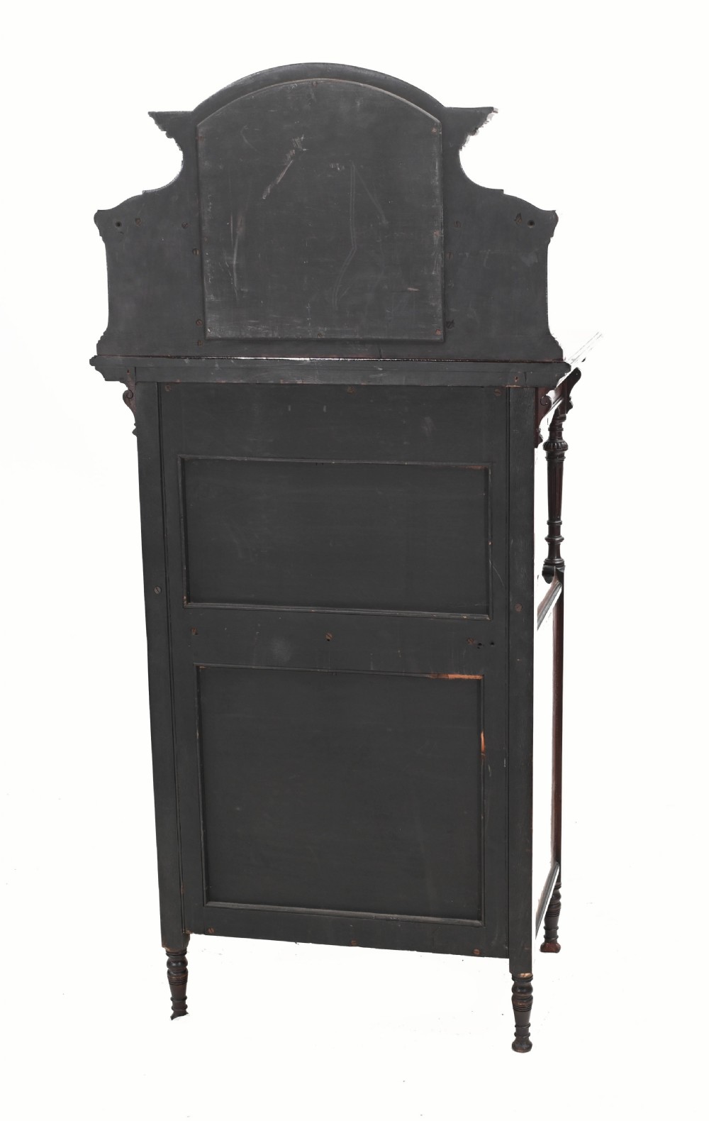 Edwardian Music Cabinet Rosewood 1910 Inlay View XII