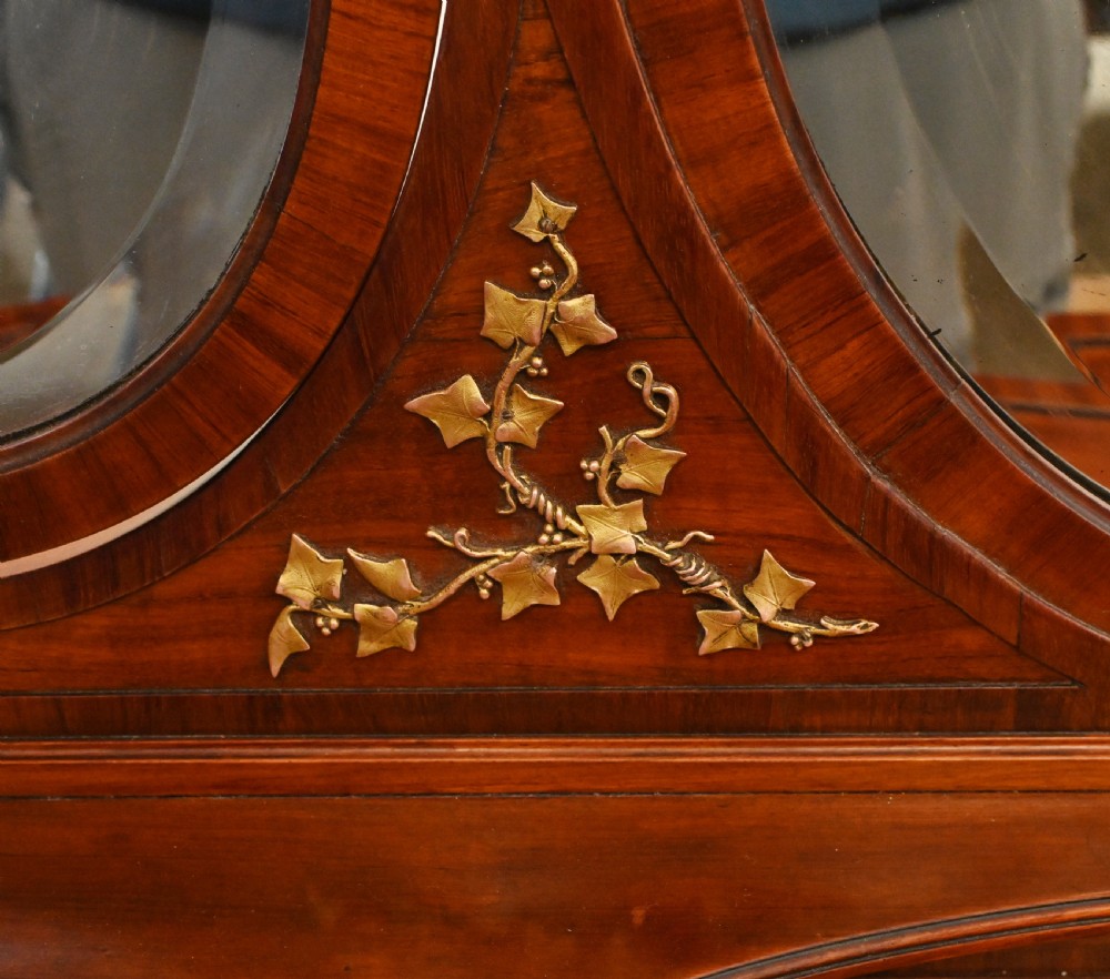 French Dressing Table Mirror Set Bedroom Furniture 1920 View V