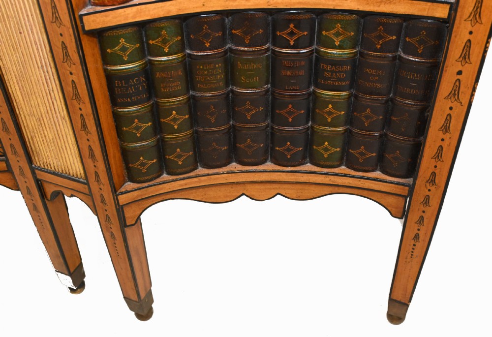 Regency Satinwood Side Cabinet Sideboard 1880 View XII