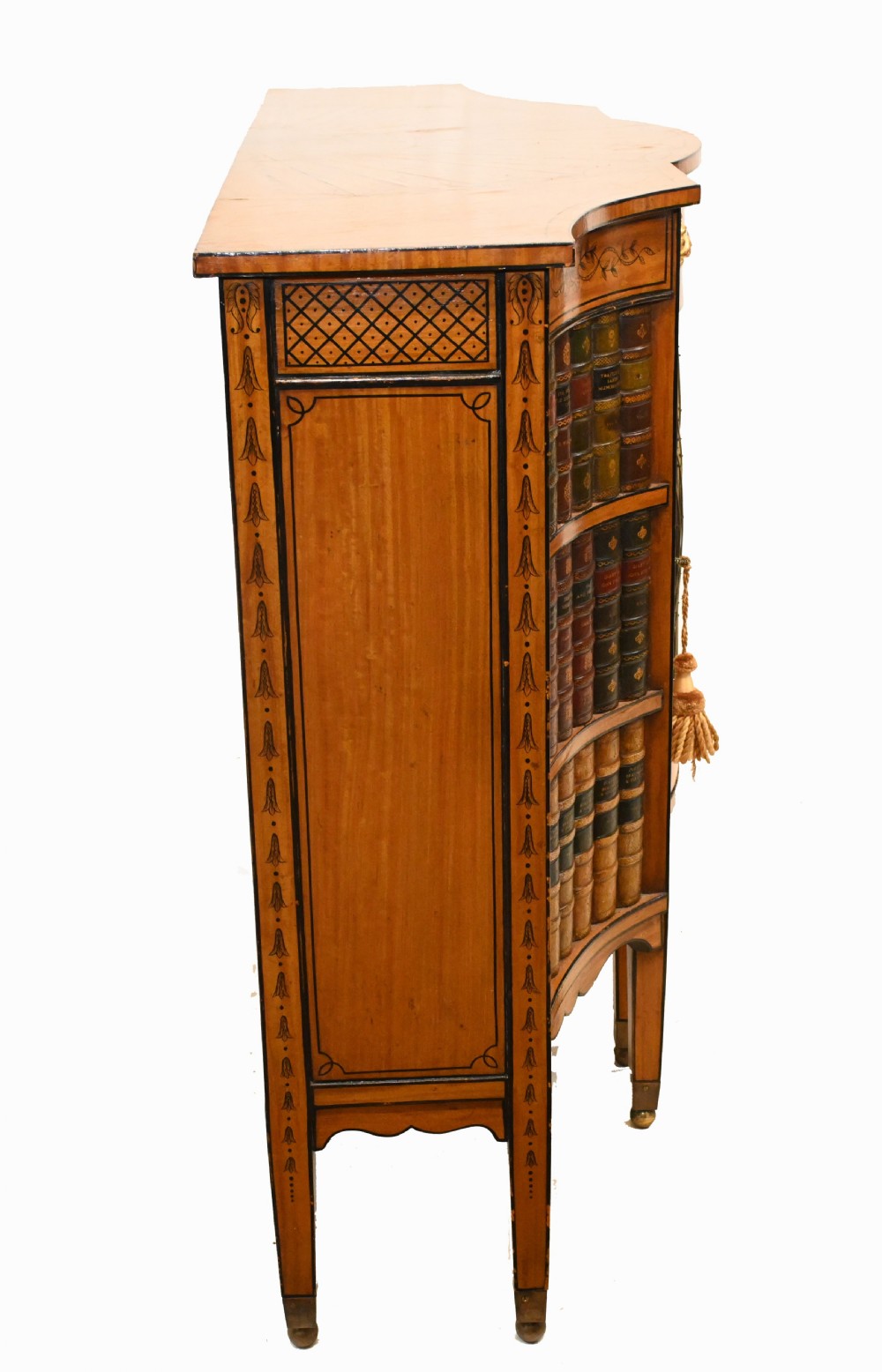 Regency Satinwood Side Cabinet Sideboard 1880 View XIV