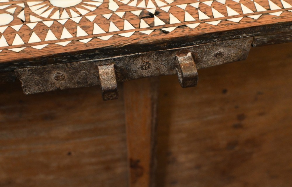 Syrian Inlaid Wedding Chest Dowry Box 1820 Islamic Furniture View VII