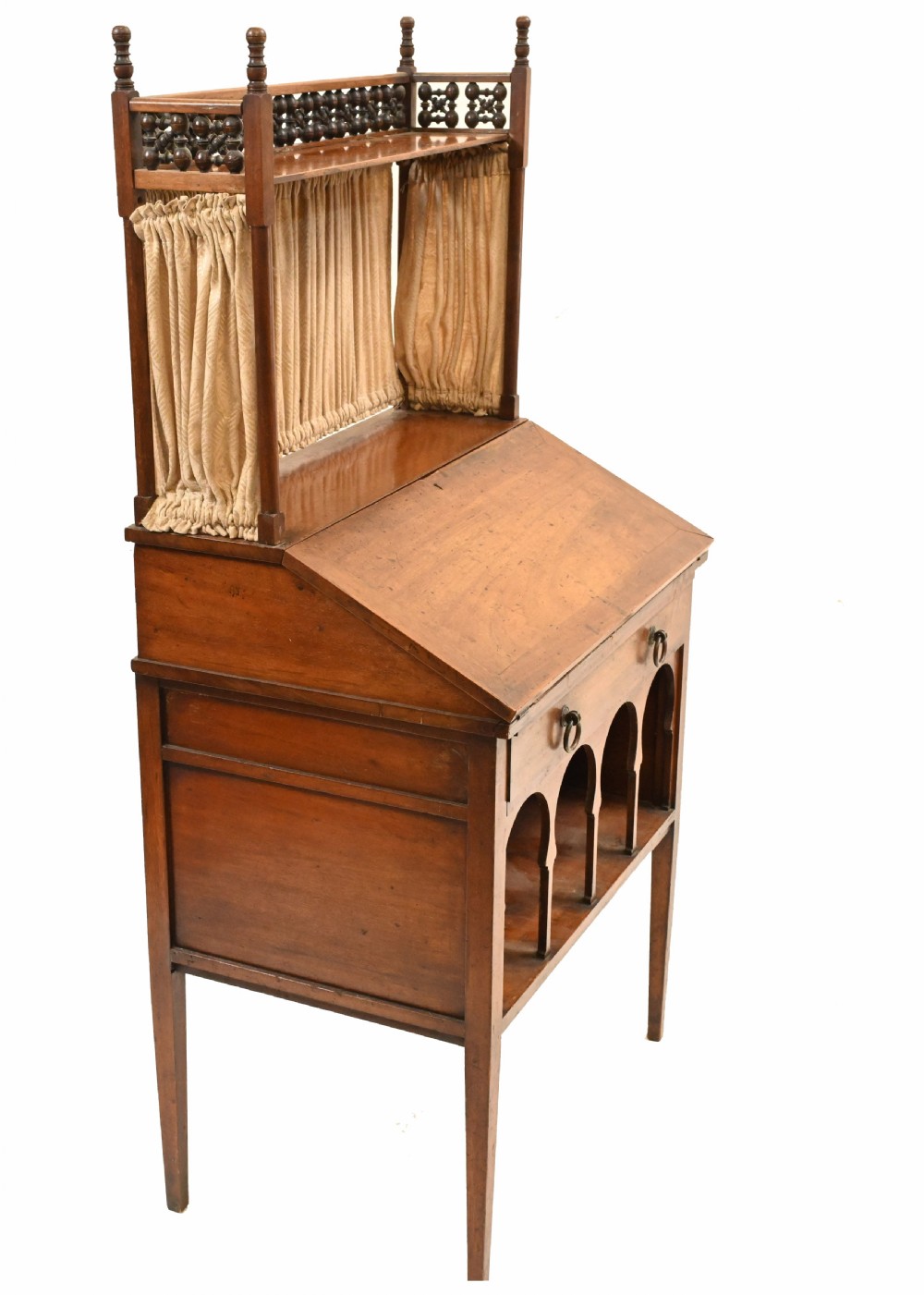 Arts and Crafts Desk - Antique Walnut  View V