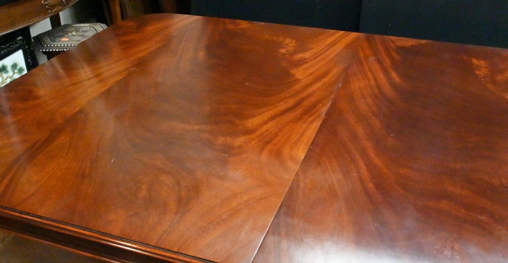 Regency Dining Table Mahogan Extending Regency Pedestal Base View X