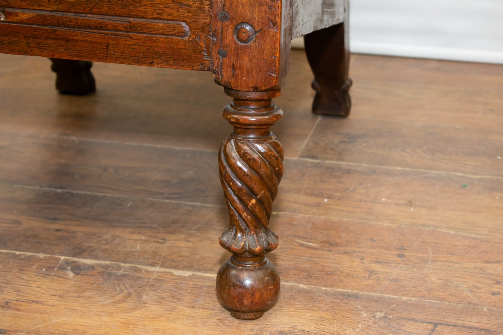 Colonial Planter Chair - Walnut and Weaved Back Armchair View IV