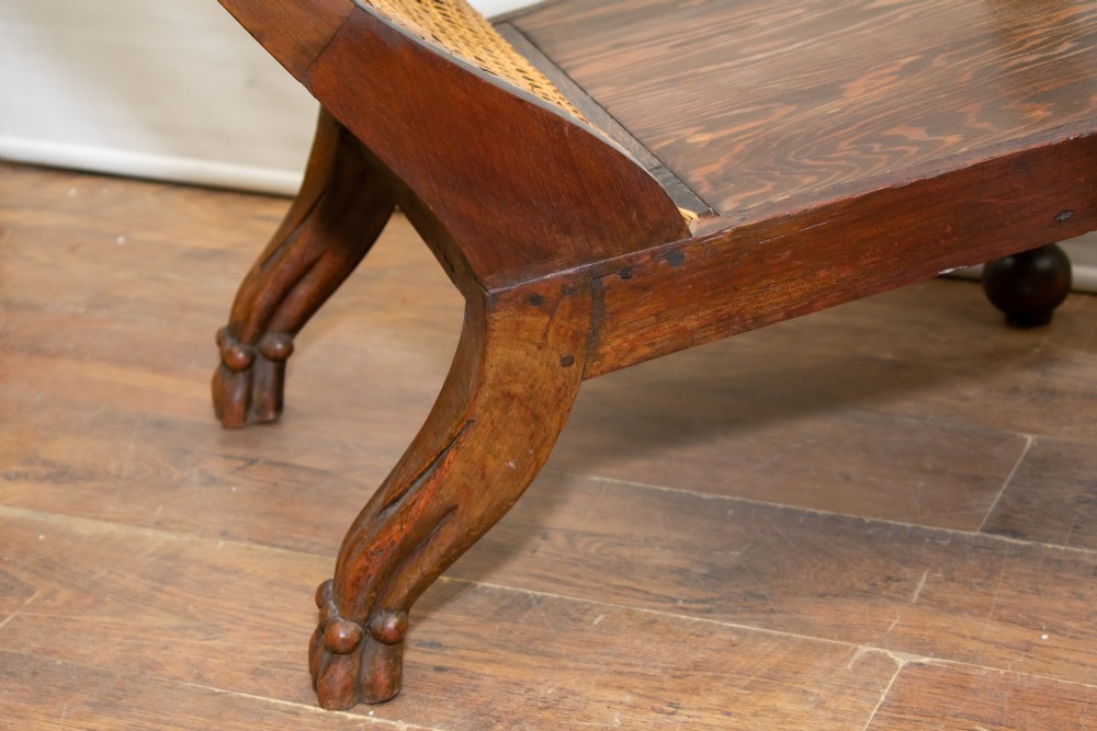 Colonial Planter Chair - Walnut and Weaved Back Armchair View VII