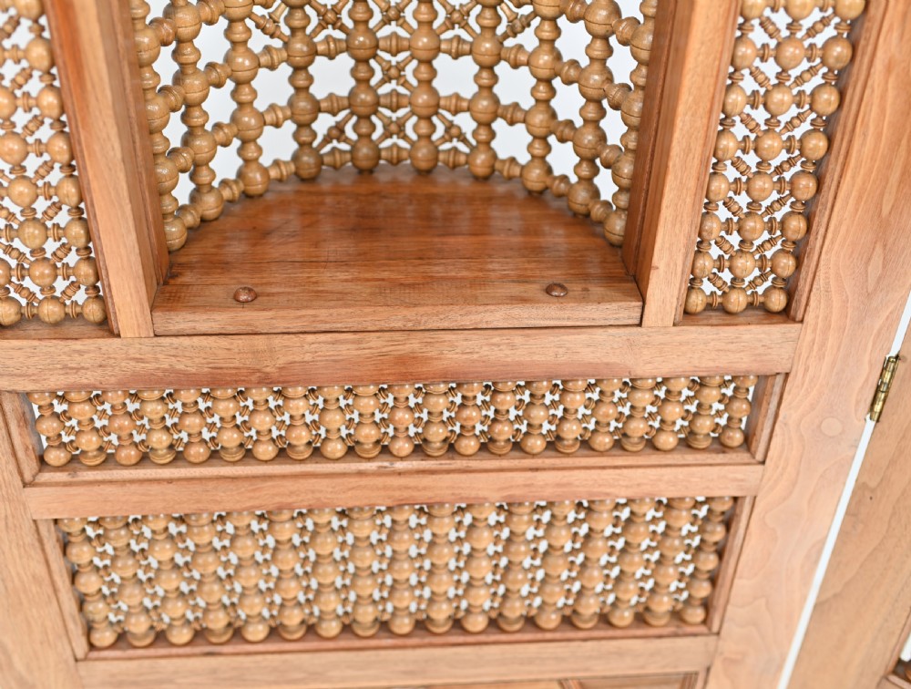 Damascan Inlay Screen Room Divider Arabic 1930s View VIII