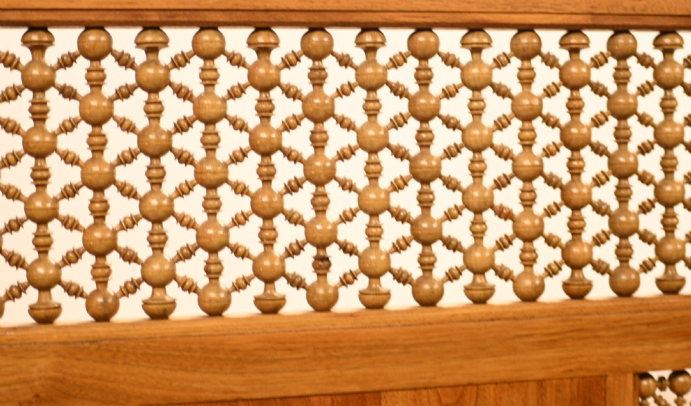 Damascan Inlay Screen Room Divider Arabic 1930s View XI