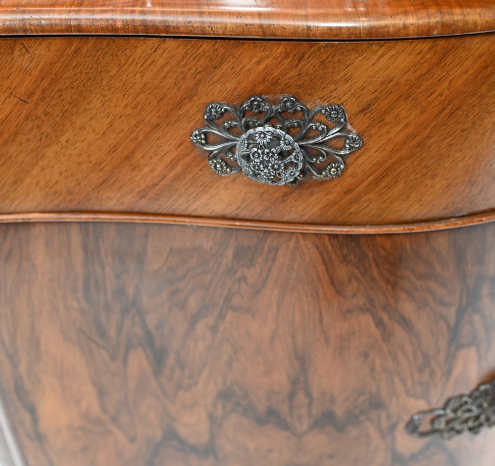 Art Deco Cocktail Cabinet Vintage 1930s Drinks Chest View VII