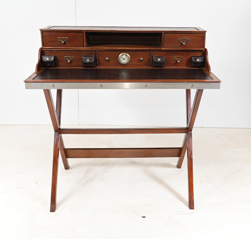 Campaign Desk 1930s Folding Writing Table