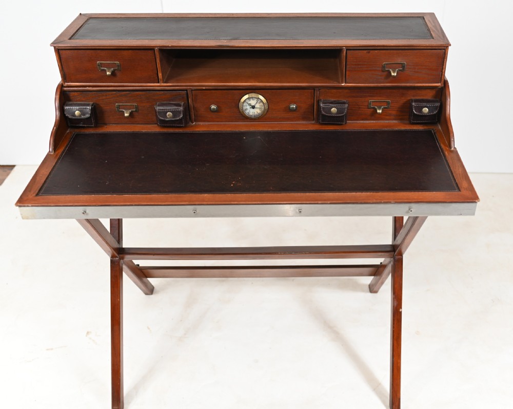 Campaign Desk 1930s Folding Writing Table View II