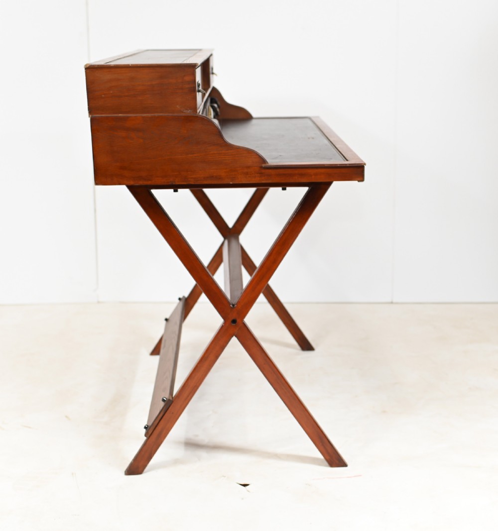 Campaign Desk 1930s Folding Writing Table View VII