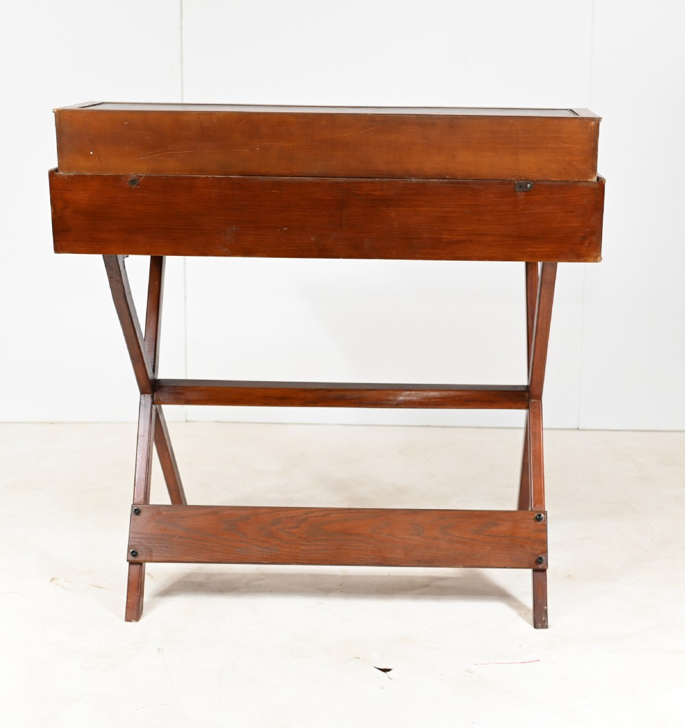 Campaign Desk 1930s Folding Writing Table View VIII