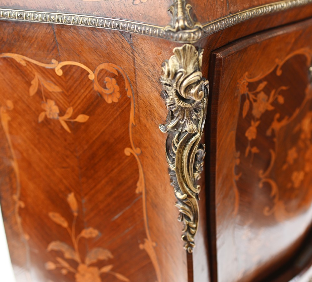 French Escritoire Desk Empire Antique Marquetry Inlay View XIII