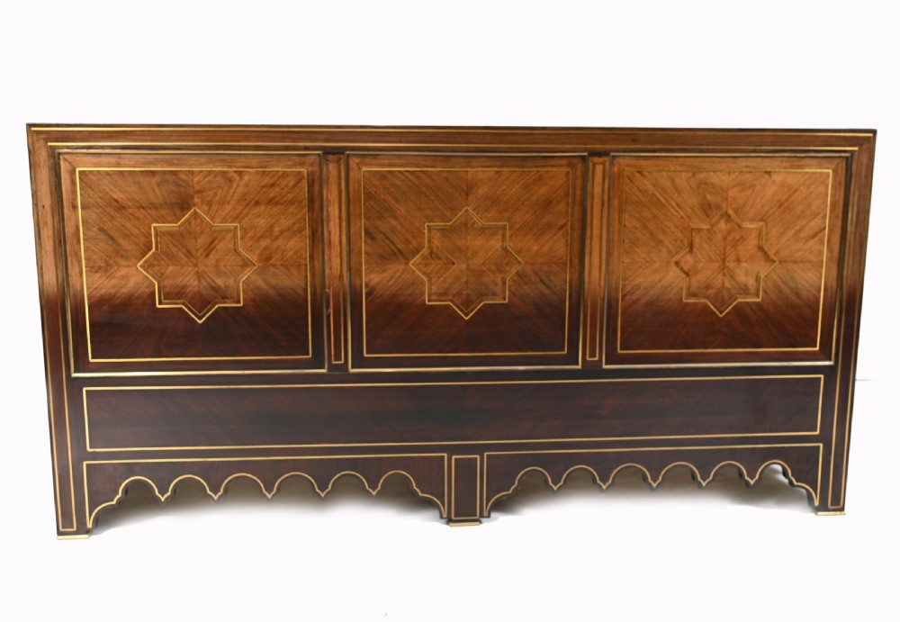 Islamic Settee and Arm Chair Suite Boulle Inlay Couch View VI