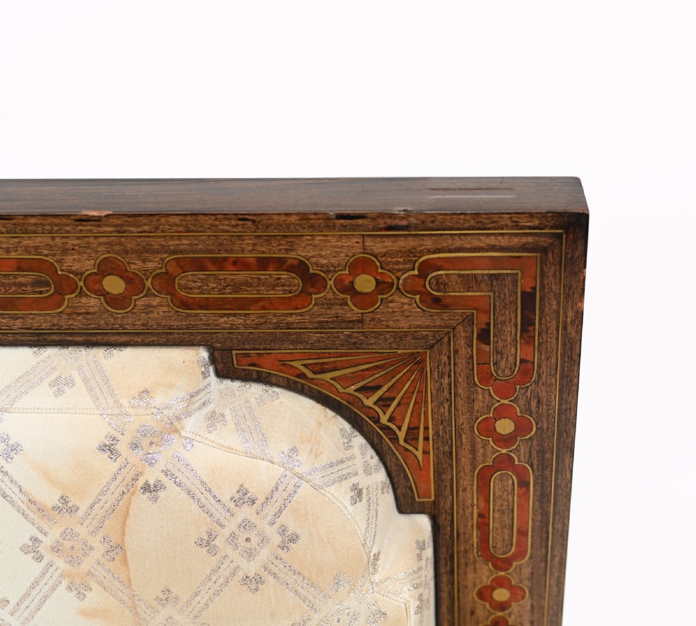 Islamic Settee and Arm Chair Suite Boulle Inlay Couch View X