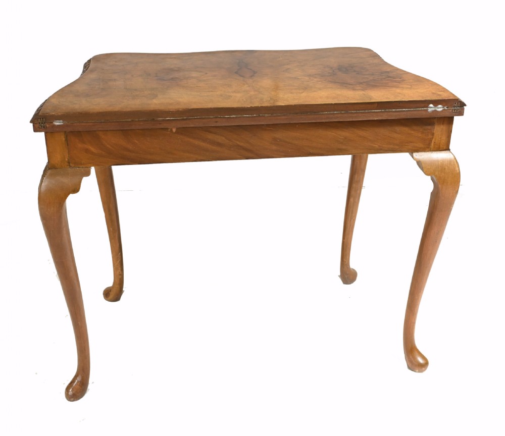 Antique Games Table by Epstein and Co - Walnut Card Tables View VI