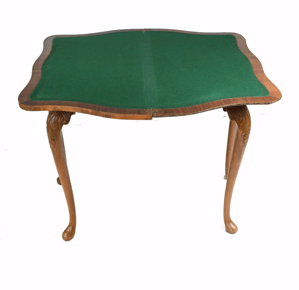 Antique Games Table by Epstein and Co - Walnut Card Tables View VII