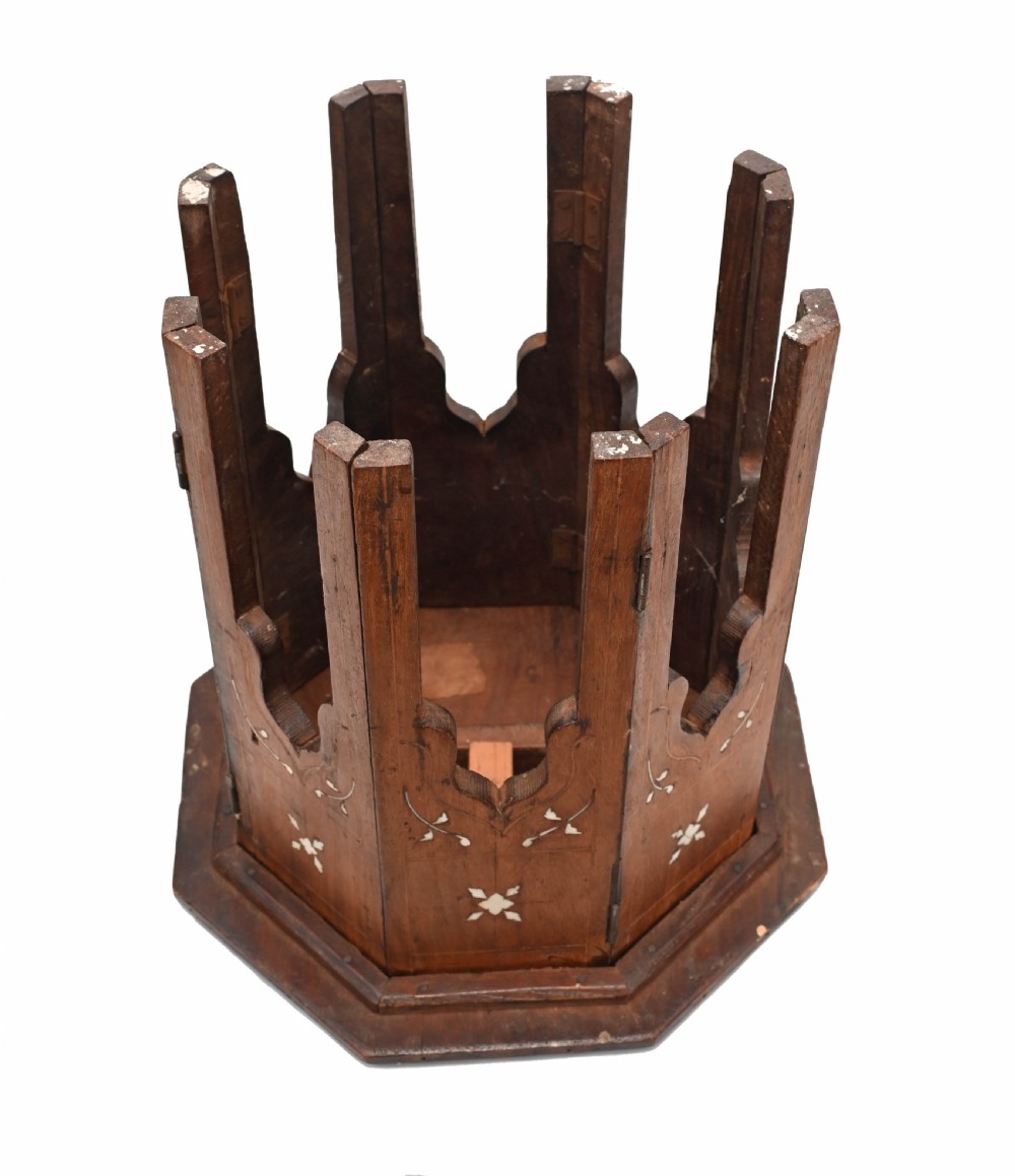 Arabic Side Table Damascan Inlay View VII