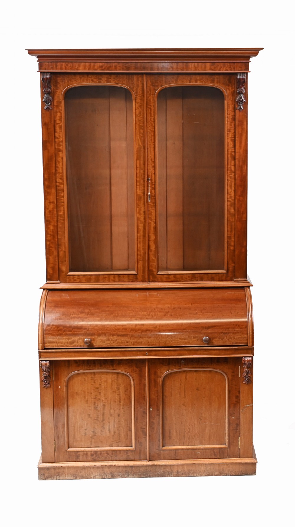 Antique Secretaire Desk Bookcase Hobbs and Co Coramndel