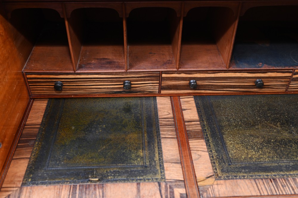 Antique Secretaire Desk Bookcase Hobbs and Co Coramndel View VII