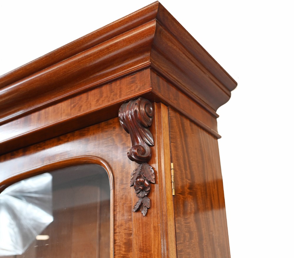 Antique Secretaire Desk Bookcase Hobbs and Co Coramndel View XXI