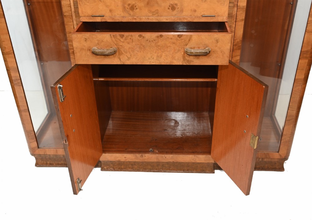1930s Art Deco Cocktail Cabinet Vintage Furniture View VI