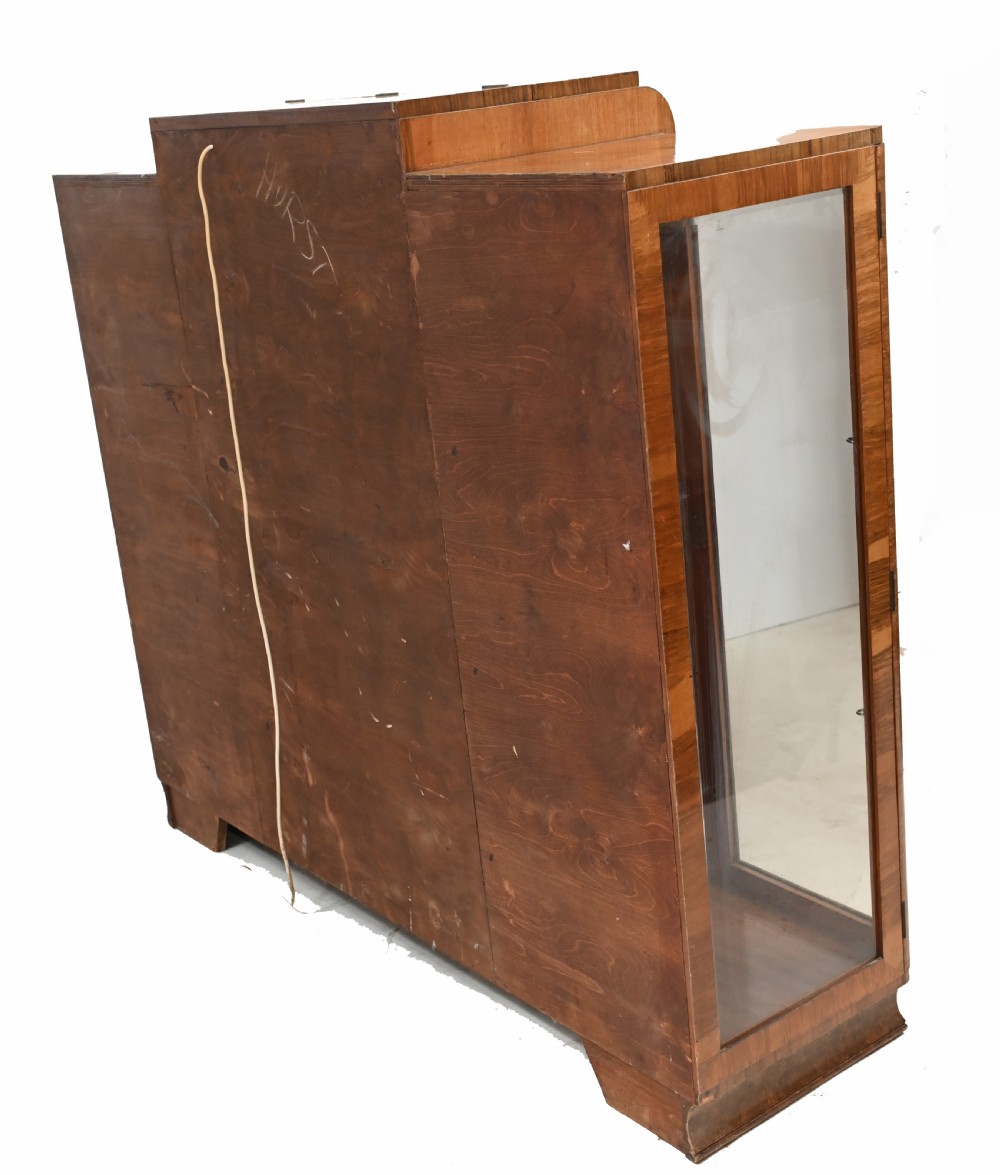 1930s Art Deco Cocktail Cabinet Vintage Furniture View XII