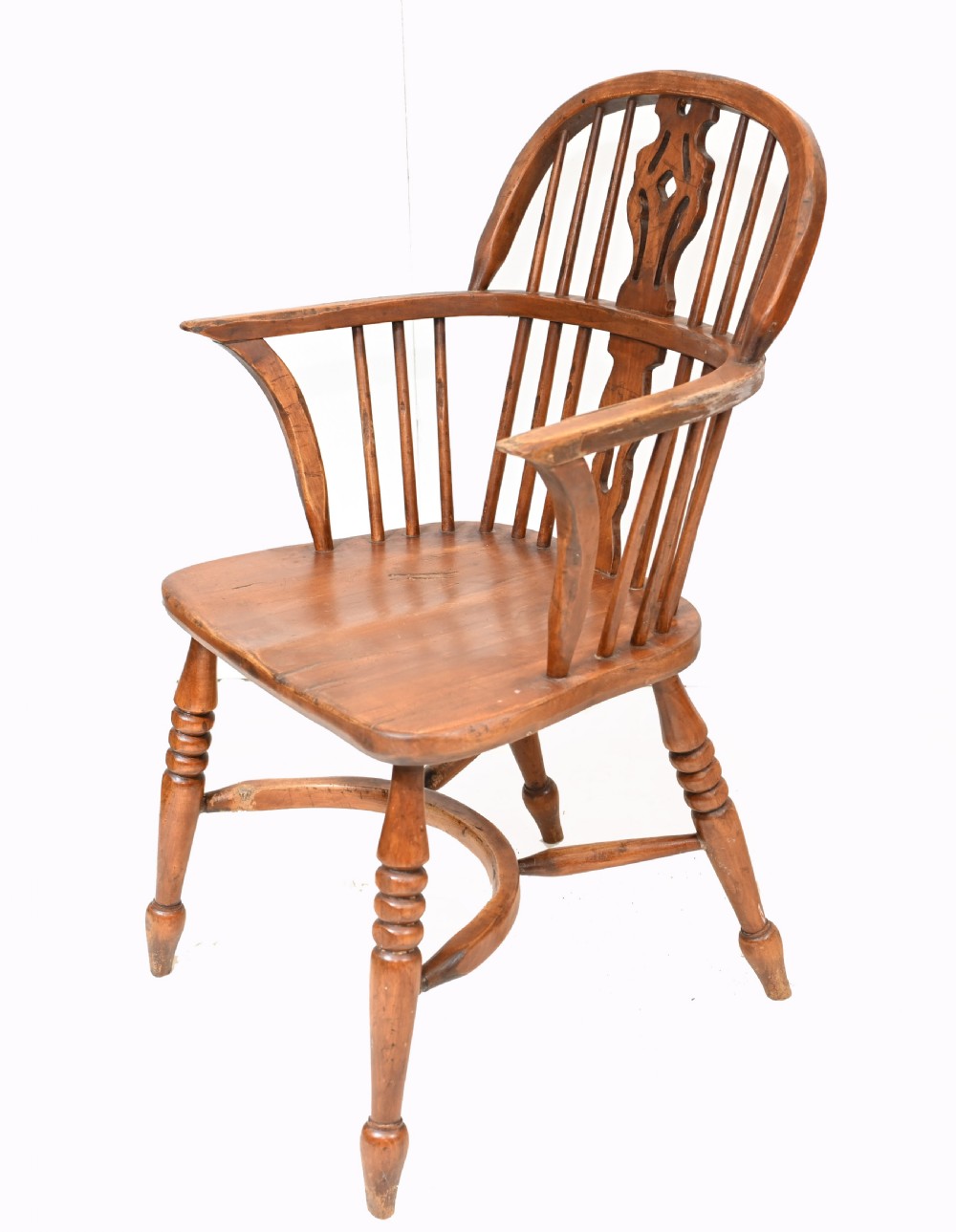 Set Windsor Dining Chairs Farmhouse Kitchen 8 View V