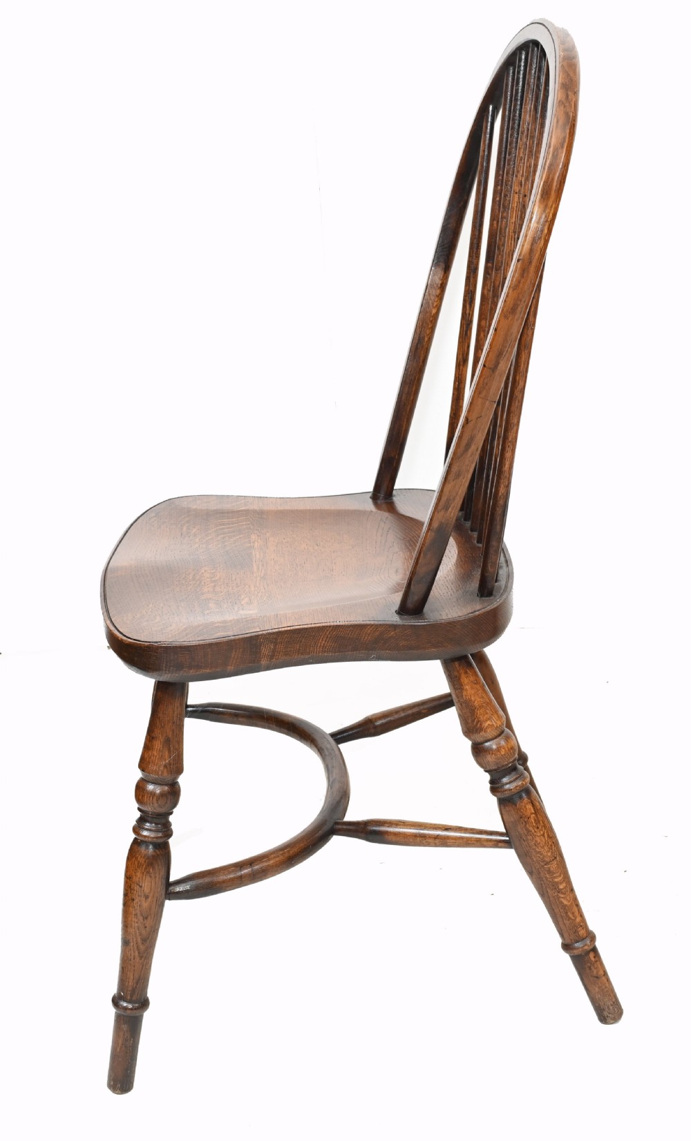 Set Windsor Chairs Farmhouse Dining Kichen Furniture 6 View VII