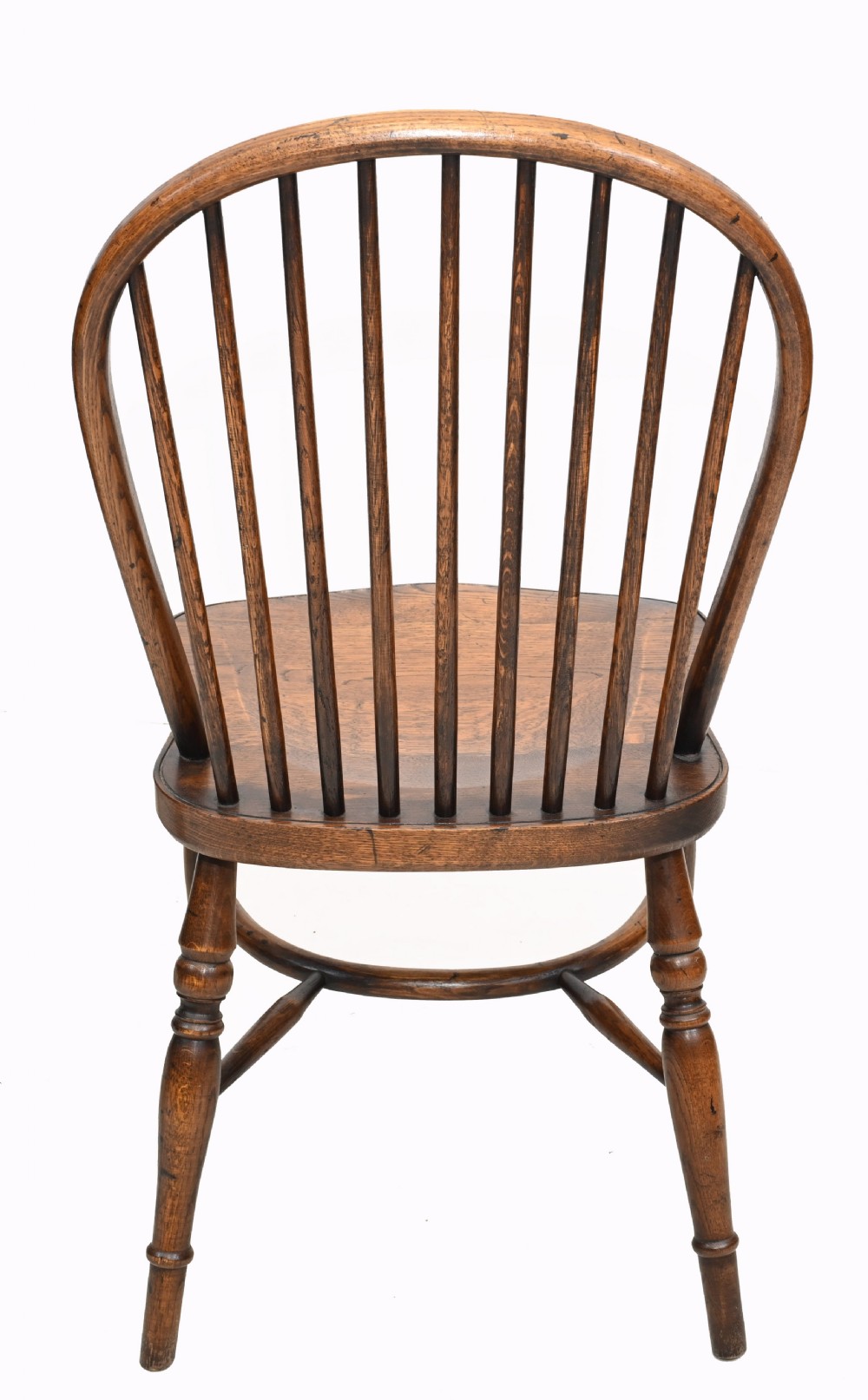 Set Windsor Chairs Farmhouse Dining Kichen Furniture 6 View IX