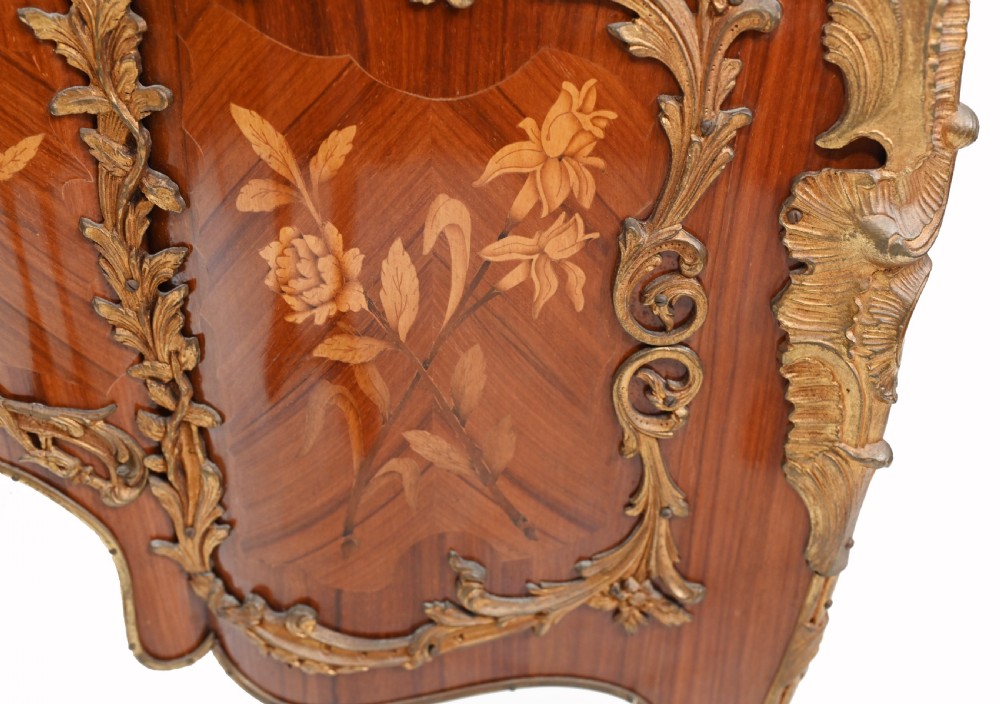 French Knee Hole Desk Empire Inlay  View XI