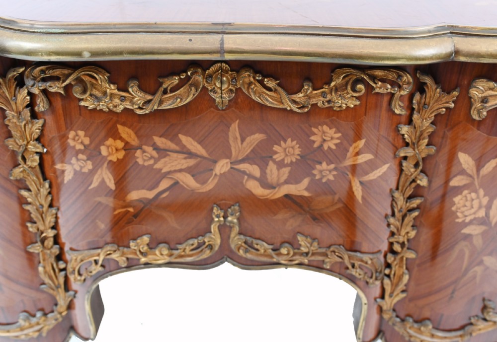 French Knee Hole Desk Empire Inlay  View XIII