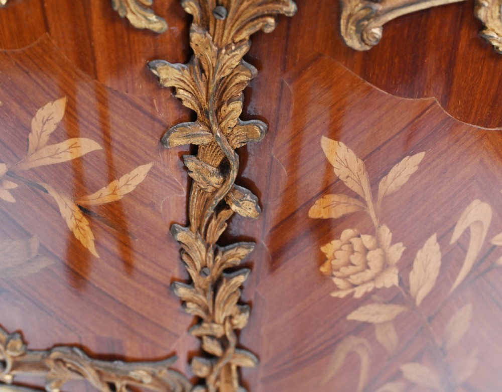 French Knee Hole Desk Empire Inlay  View XIV