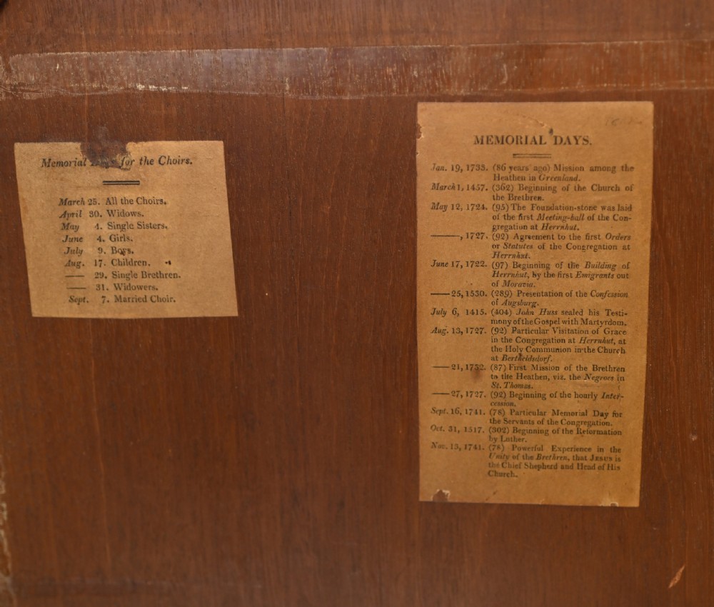 Georgian Linen Press Mahogany Inlay Cabinet 1790 View VIII