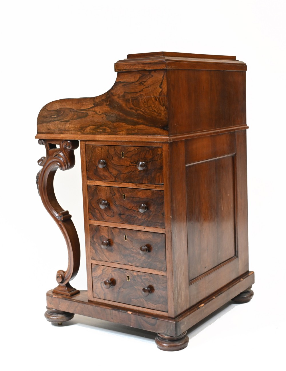 Victorian Davenport Desk Pop Up Mechanism 1860