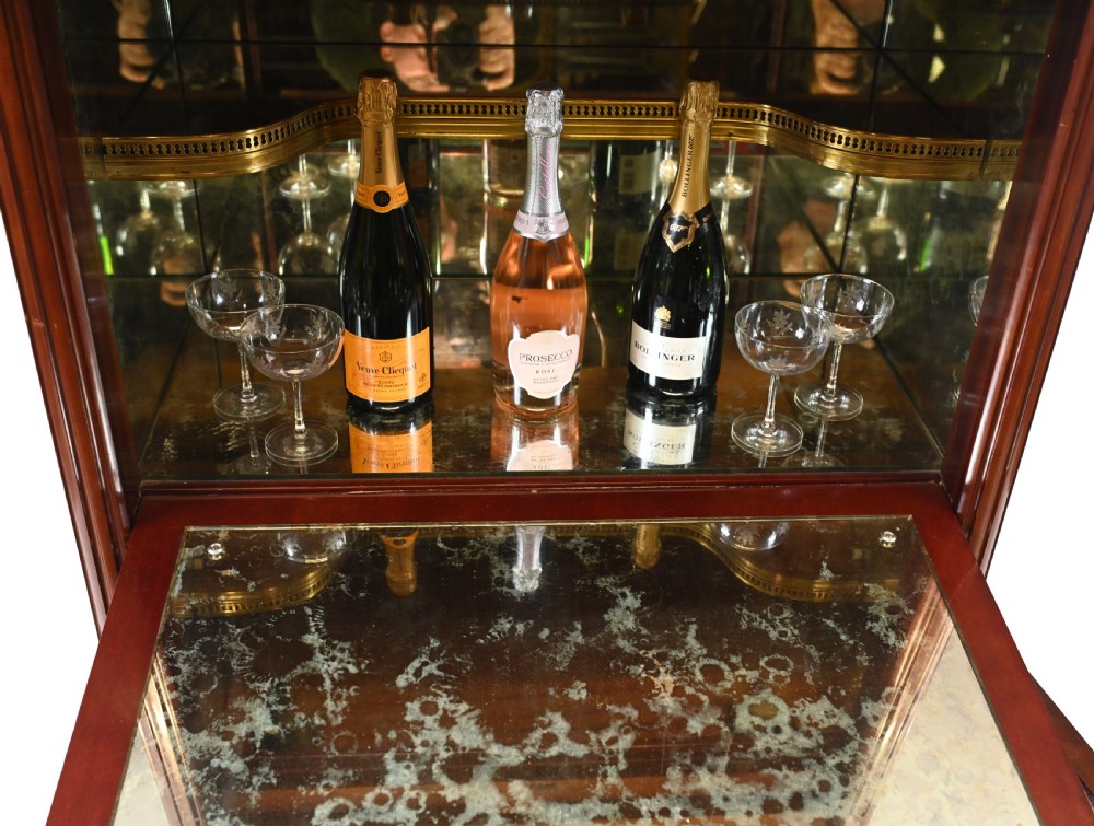 French Directoire Cocktail Cabinet Drinks Chest View IV