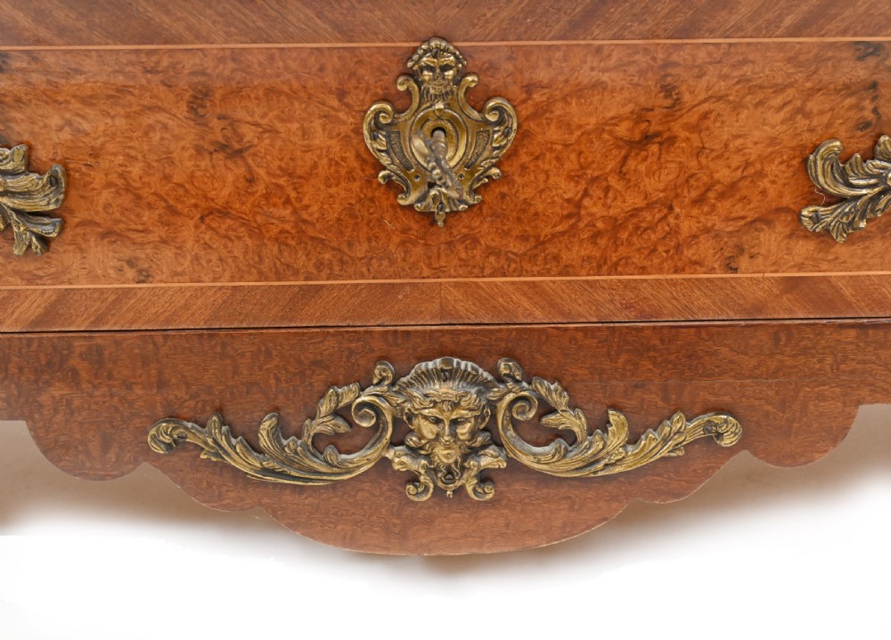 Empire Bombe Commode French Antique Chest Drawers 1880 View VI